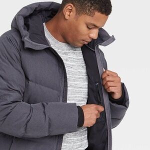 52.All in Motion Down Puffer Jacket Grey